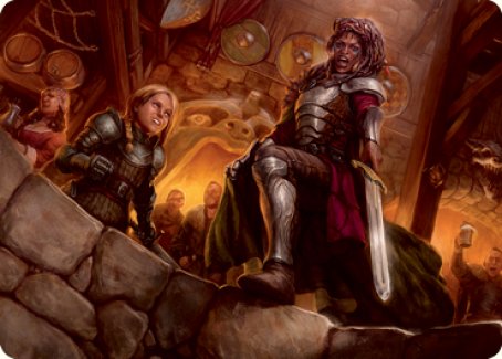 Veteran Dungeoneer Art Card [Dungeons & Dragons: Adventures in the Forgotten Realms Art Series] | Devastation Store