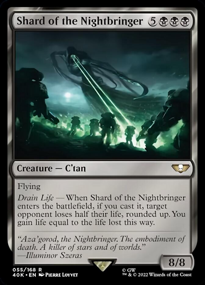 Shard of the Nightbringer (Surge Foil) [Universes Beyond: Warhammer 40,000] | Devastation Store