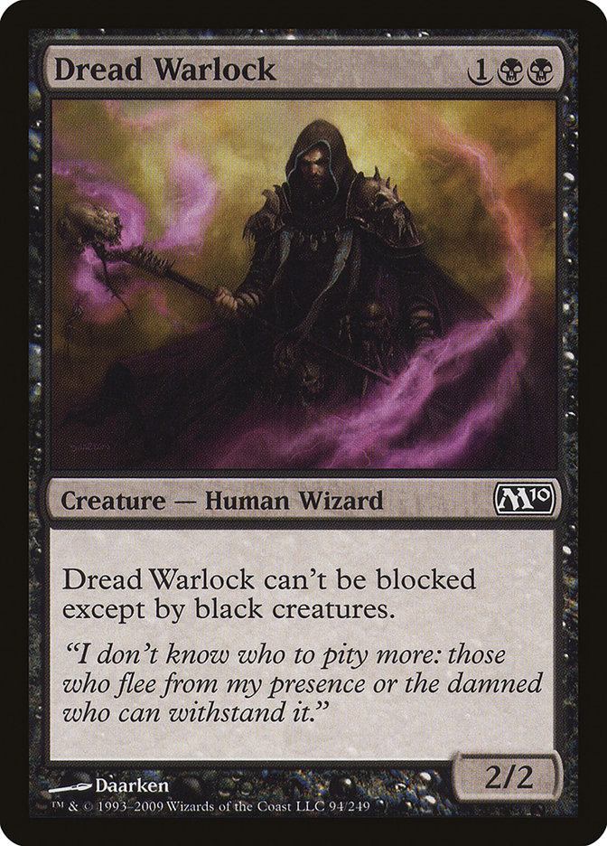 Dread Warlock [Magic 2010] - Devastation Store | Devastation Store
