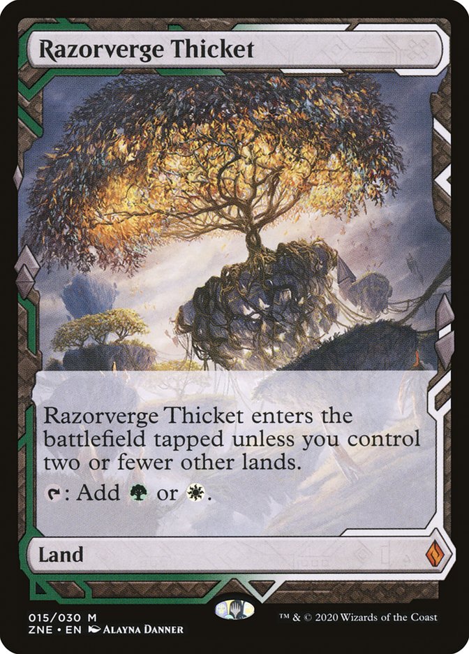 Razorverge Thicket (Expeditions) [Zendikar Rising Expeditions] | Devastation Store