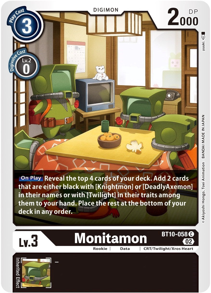 Monitamon [BT10-058] [Xros Encounter] | Devastation Store