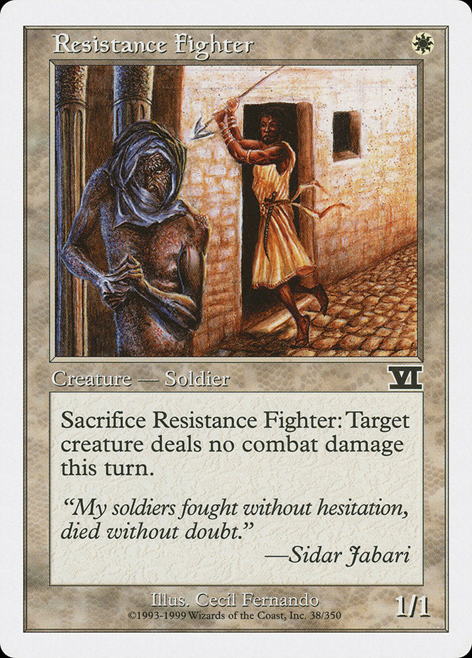 Resistance Fighter [Classic Sixth Edition] - Devastation Store | Devastation Store