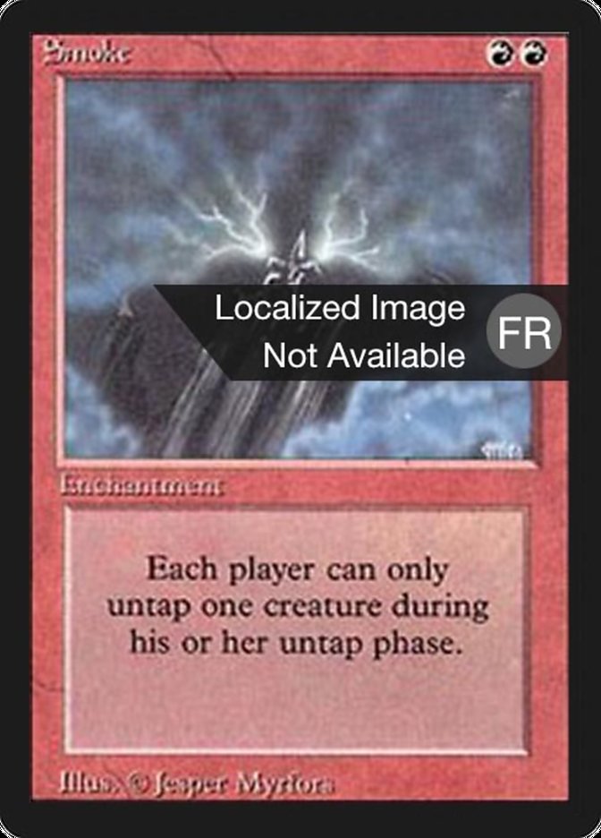 Smoke [Foreign Black Border] | Devastation Store