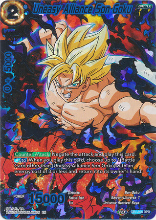 Uneasy Alliance Son Goku (DB1-096) [Dragon Brawl] | Devastation Store