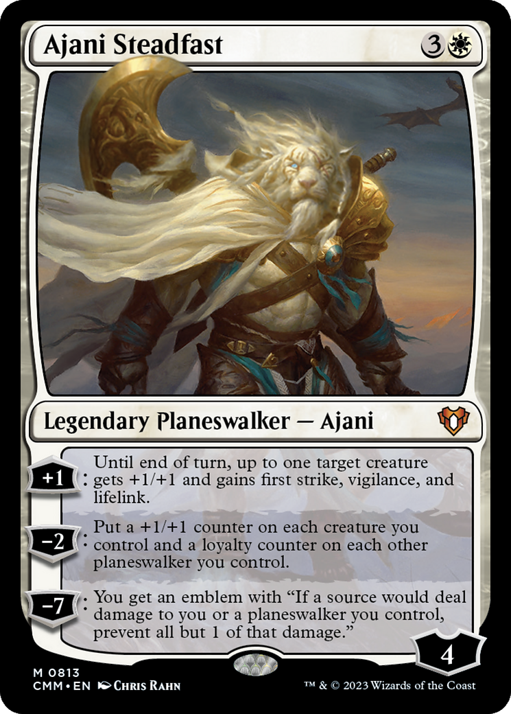 Ajani Steadfast [Commander Masters] | Devastation Store