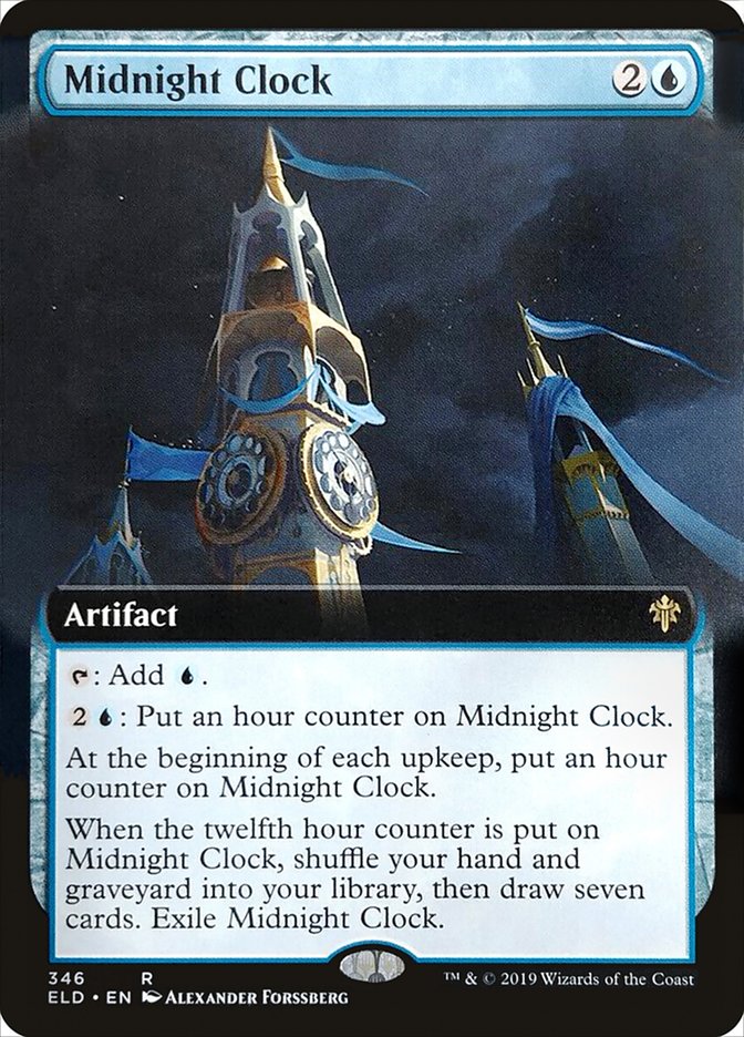 Midnight Clock (Extended) [Throne of Eldraine] | Devastation Store