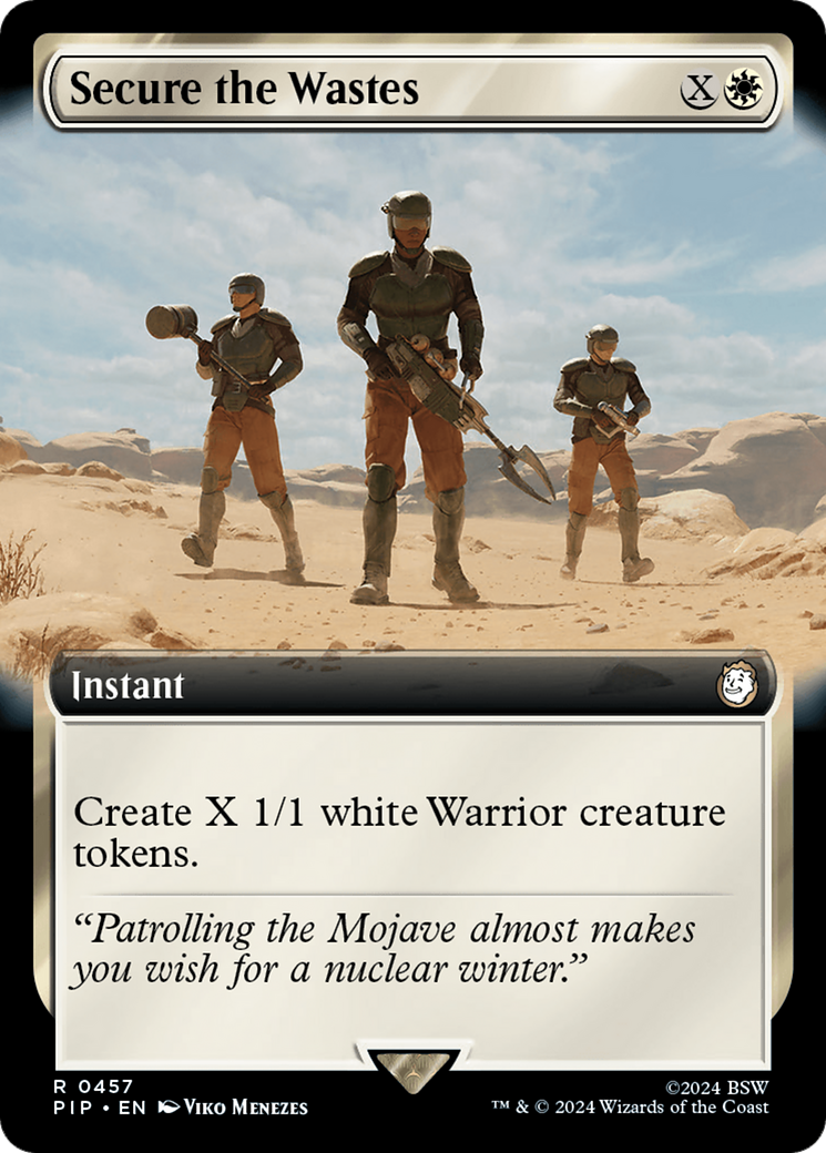 Secure the Wastes (Extended Art) [Fallout] | Devastation Store