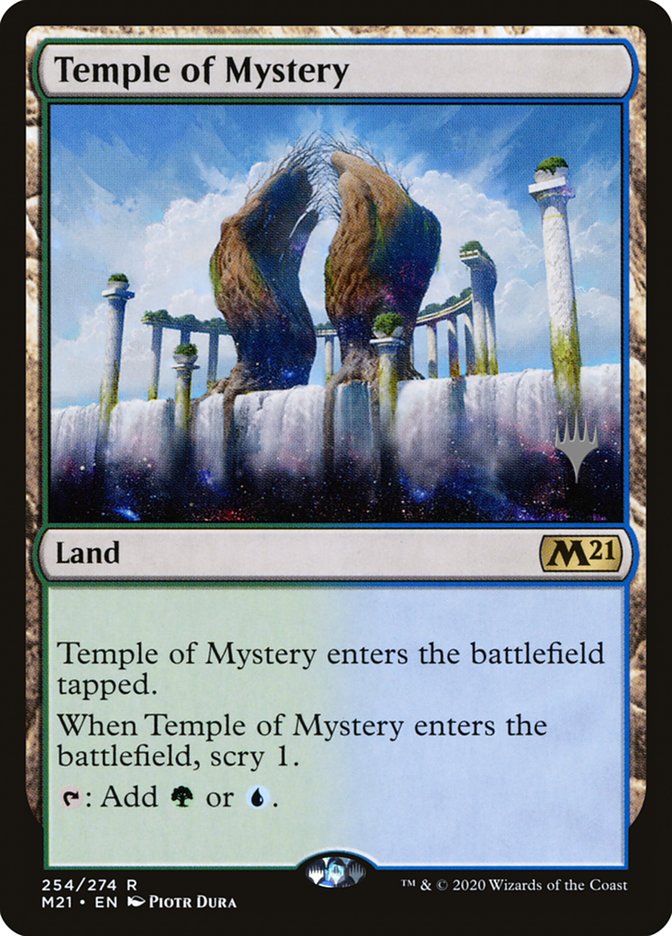 Temple of Mystery (Promo Pack) [Core Set 2021 Promos] | Devastation Store