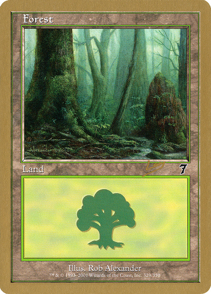 Forest (rl329) (Raphael Levy) [World Championship Decks 2002] | Devastation Store