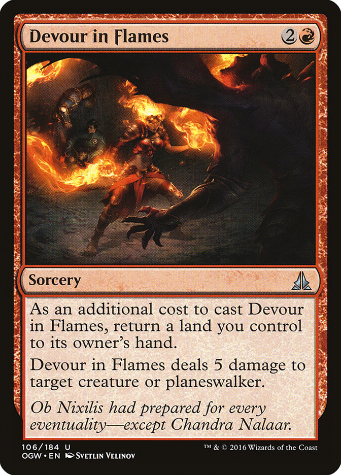 Devour in Flames [Oath of the Gatewatch] - Devastation Store | Devastation Store