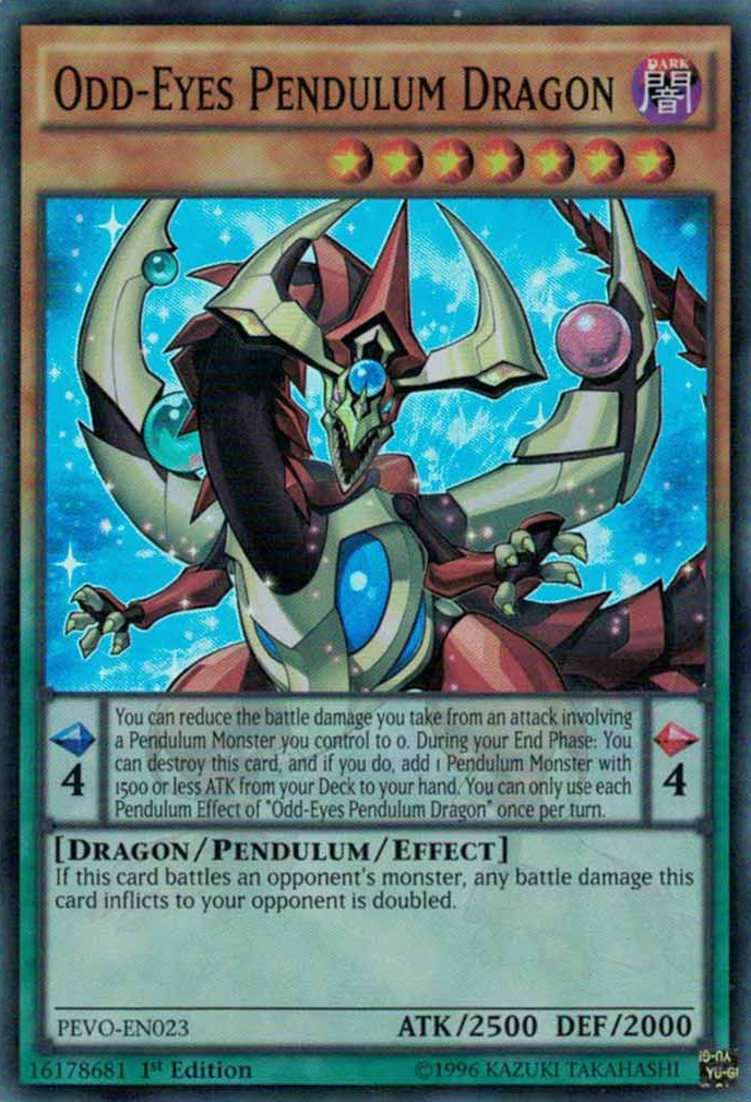 Odd-Eyes Pendulum Dragon [PEVO-EN023] Super Rare | Devastation Store