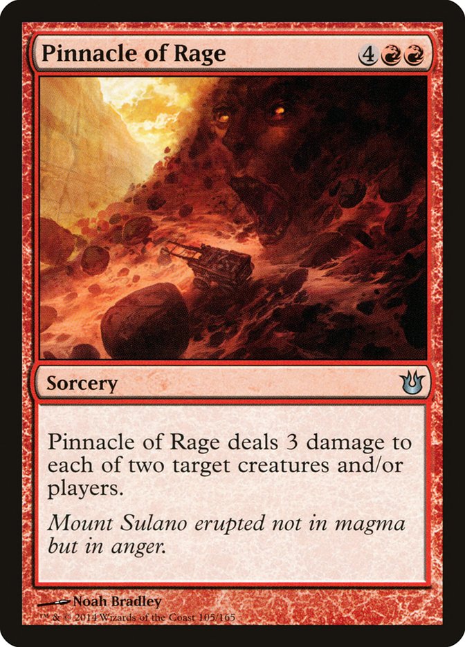 Pinnacle of Rage [Born of the Gods] | Devastation Store