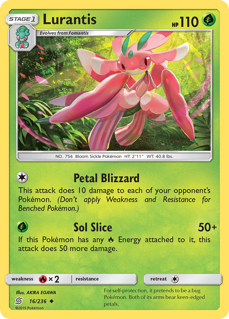 Lurantis (16/236) [Sun & Moon: Unified Minds] | Devastation Store