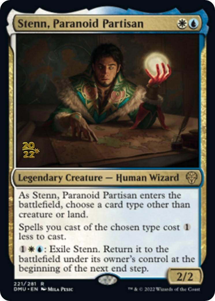 Stenn, Paranoid Partisan [Dominaria United Prerelease Promos] | Devastation Store