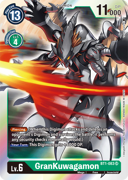 GranKuwagamon [BT1-083] [Release Special Booster Ver.1.5] | Devastation Store