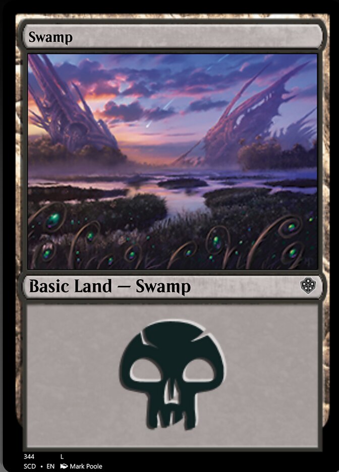 Swamp (344) [Starter Commander Decks] | Devastation Store