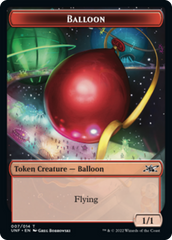 Teddy Bear // Balloon Double-sided Token [Unfinity Tokens] | Devastation Store