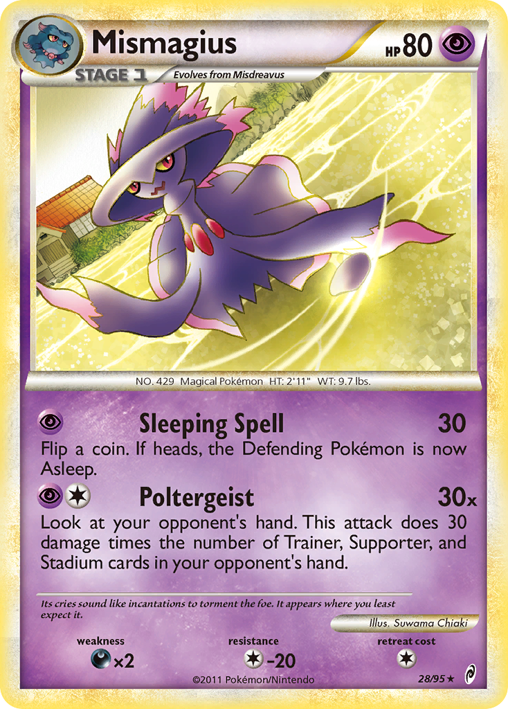 Mismagius (28/95) [HeartGold & SoulSilver: Call of Legends] | Devastation Store