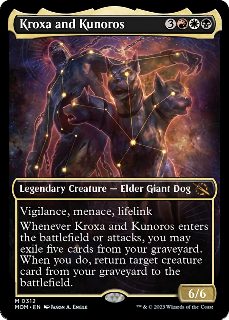 Kroxa and Kunoros (Showcase Planar Booster Fun) [March of the Machine] | Devastation Store