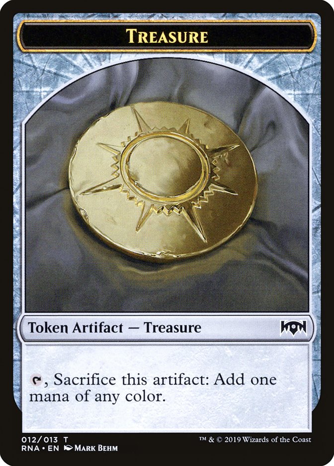 Treasure [Ravnica Allegiance Tokens] | Devastation Store