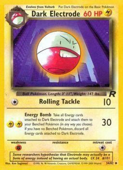 Dark Electrode (34/82) [Team Rocket Unlimited] | Devastation Store