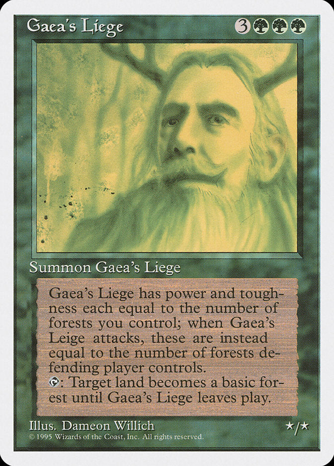 Gaea's Liege [Fourth Edition] - Devastation Store | Devastation Store