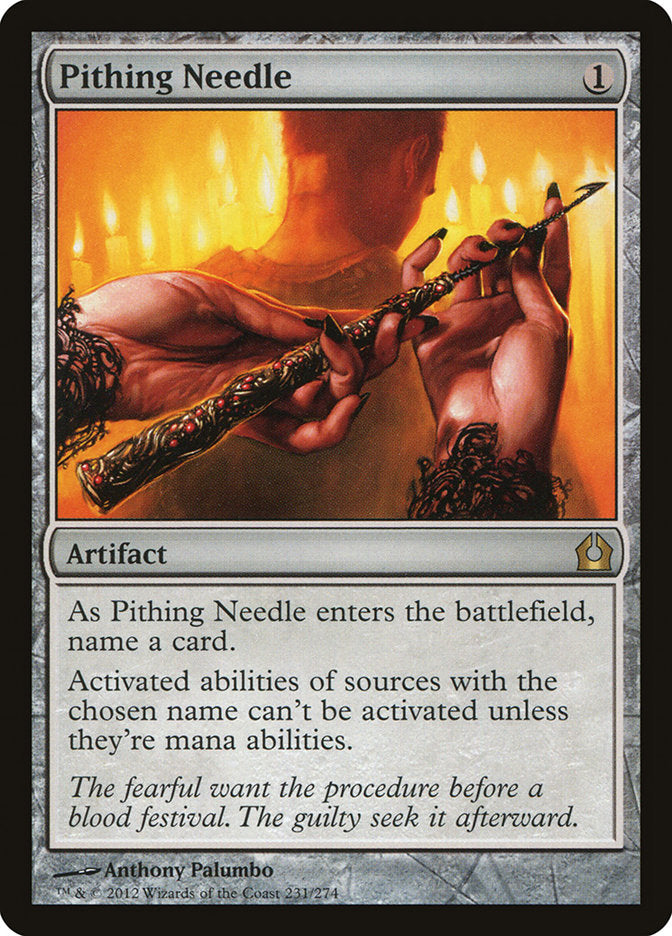 Pithing Needle [Return to Ravnica] - Devastation Store | Devastation Store