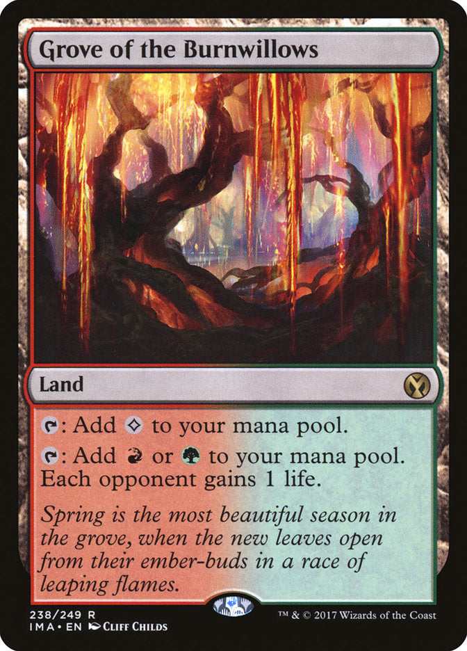 Grove of the Burnwillows [Iconic Masters] | Devastation Store
