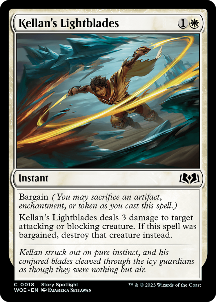 Kellan's Lightblades [Wilds of Eldraine] | Devastation Store