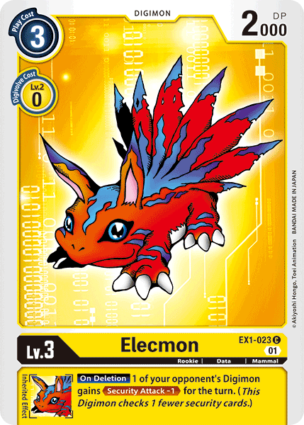 Elecmon [EX1-023] [Classic Collection] | Devastation Store