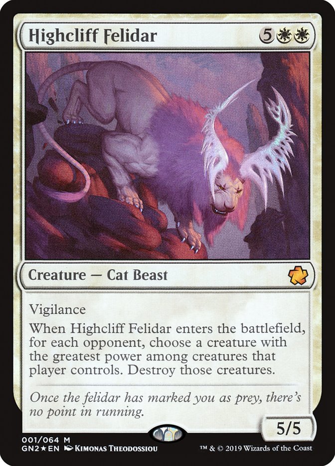 Highcliff Felidar [Game Night 2019] | Devastation Store