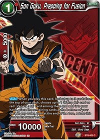 Son Goku, Prepping for Fusion [BT6-005] | Devastation Store