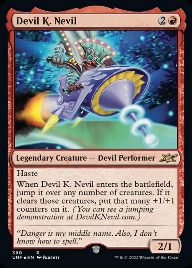 Devil K. Nevil (Galaxy Foil) [Unfinity] | Devastation Store