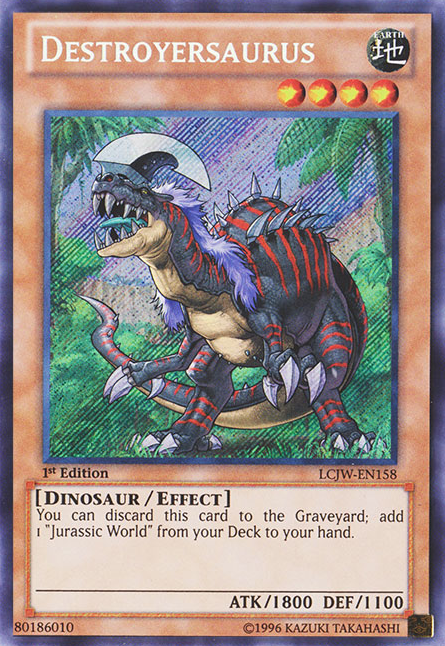 Destroyersaurus [LCJW-EN158] Secret Rare | Devastation Store