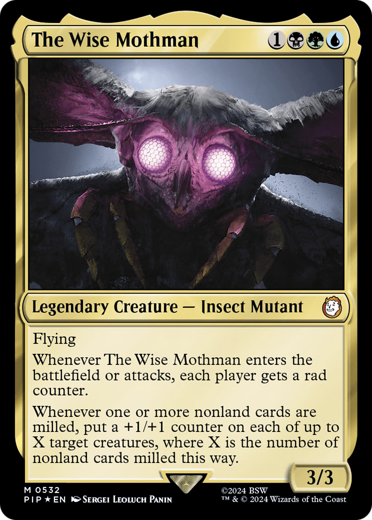 The Wise Mothman (Surge Foil) [Fallout] | Devastation Store