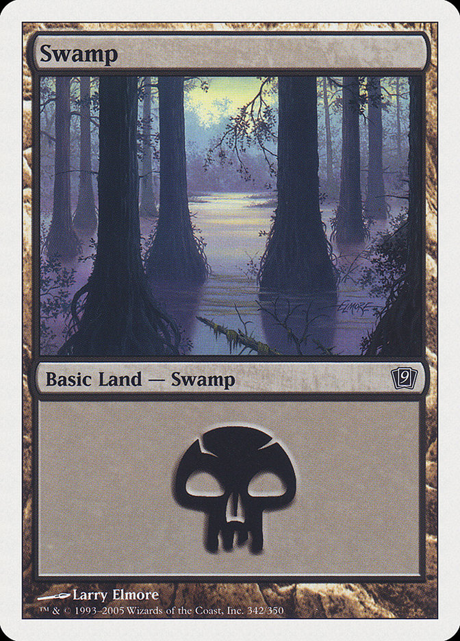 Swamp (342) [Ninth Edition] | Devastation Store