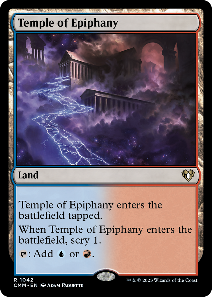 Temple of Epiphany [Commander Masters] | Devastation Store
