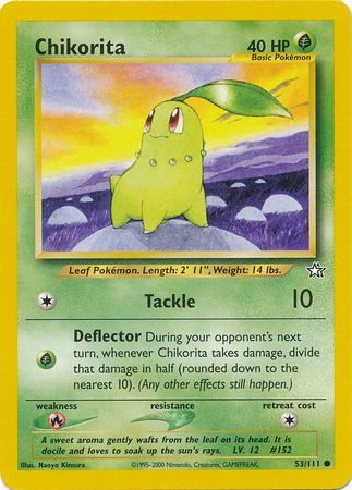 Chikorita (53/111) [Neo Genesis Unlimited] | Devastation Store