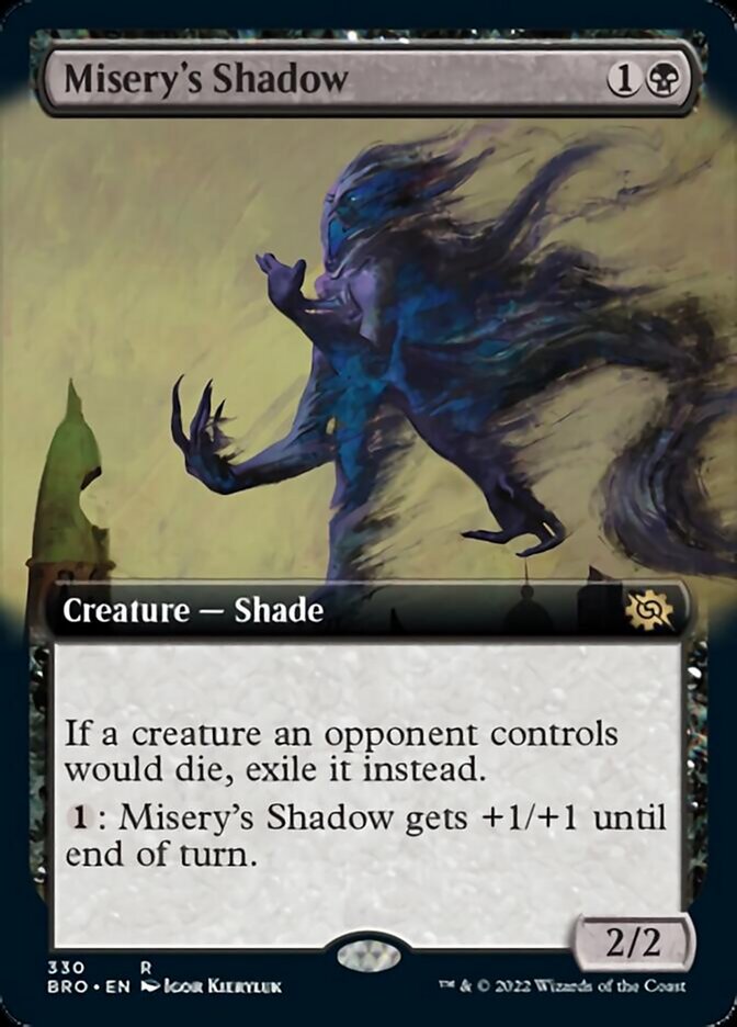 Misery's Shadow (Extended Art) [The Brothers' War] | Devastation Store