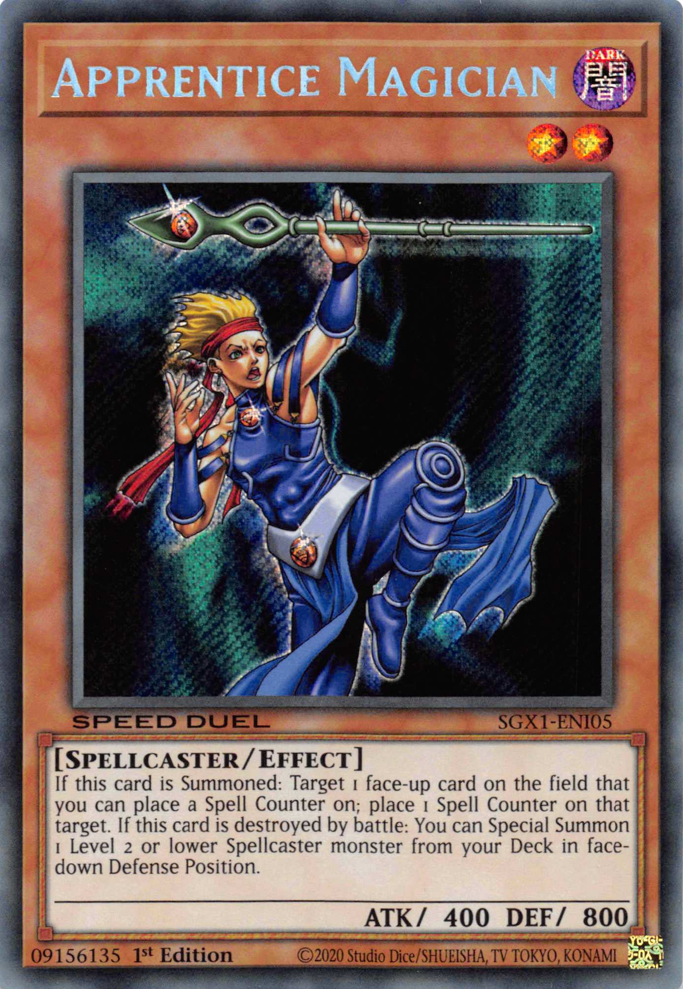 Apprentice Magician [SGX1-ENI05] Secret Rare | Devastation Store