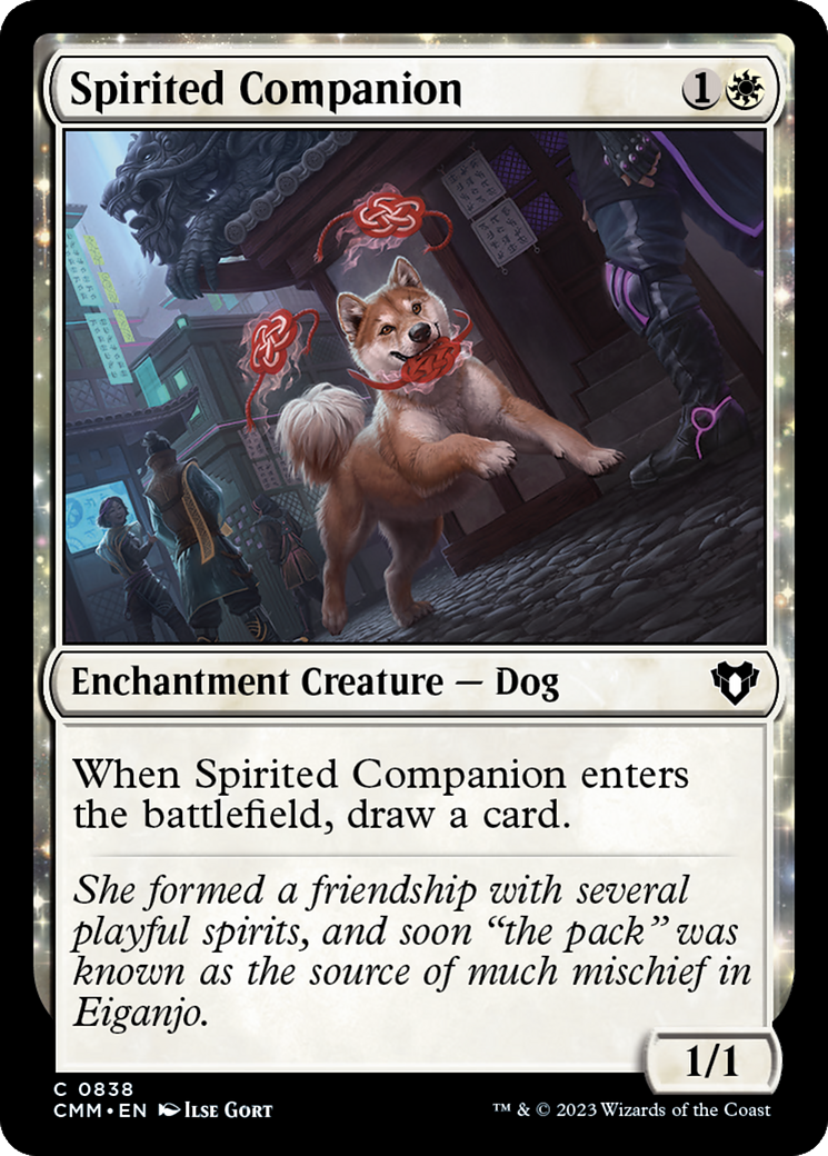 Spirited Companion [Commander Masters] | Devastation Store