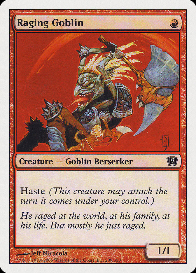 Raging Goblin [Ninth Edition] | Devastation Store