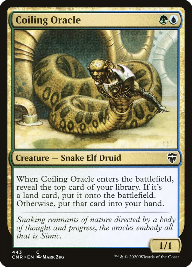 Coiling Oracle [Commander Legends] | Devastation Store