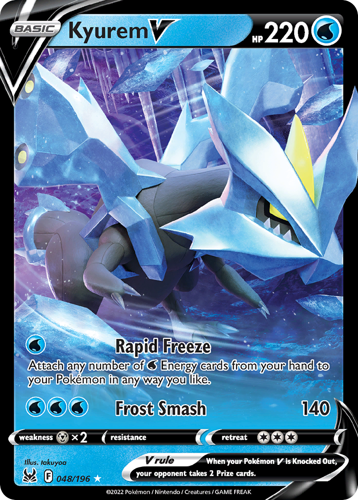 Kyurem V (048/196) (Jumbo Card) [Sword & Shield: Lost Origin] | Devastation Store