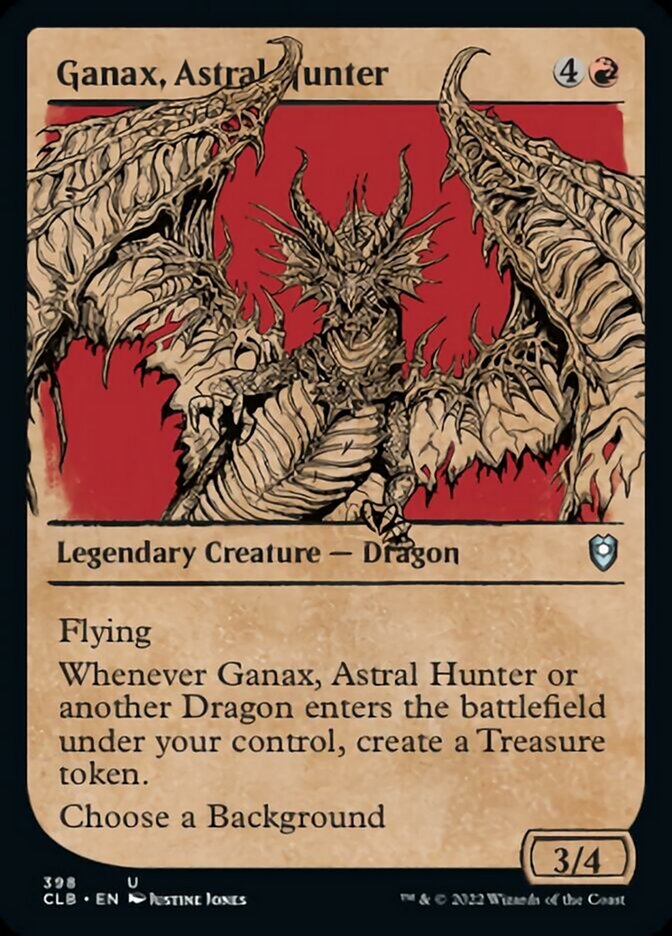 Ganax, Astral Hunter (Showcase) [Commander Legends: Battle for Baldur's Gate] | Devastation Store