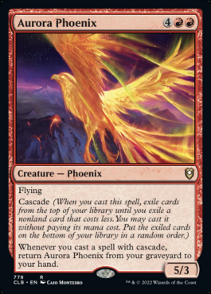Aurora Phoenix [Commander Legends: Battle for Baldur's Gate] | Devastation Store