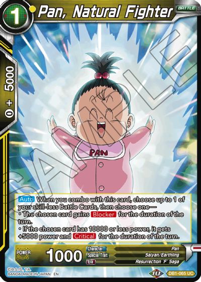 Pan, Natural Fighter (Reprint) (DB1-065) [Battle Evolution Booster] | Devastation Store