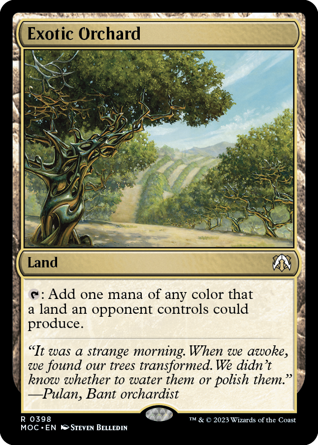 Exotic Orchard [March of the Machine Commander] | Devastation Store