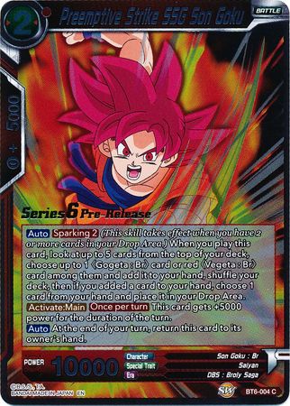 Preemptive Strike SSG Son Goku [BT6-004_PR] | Devastation Store