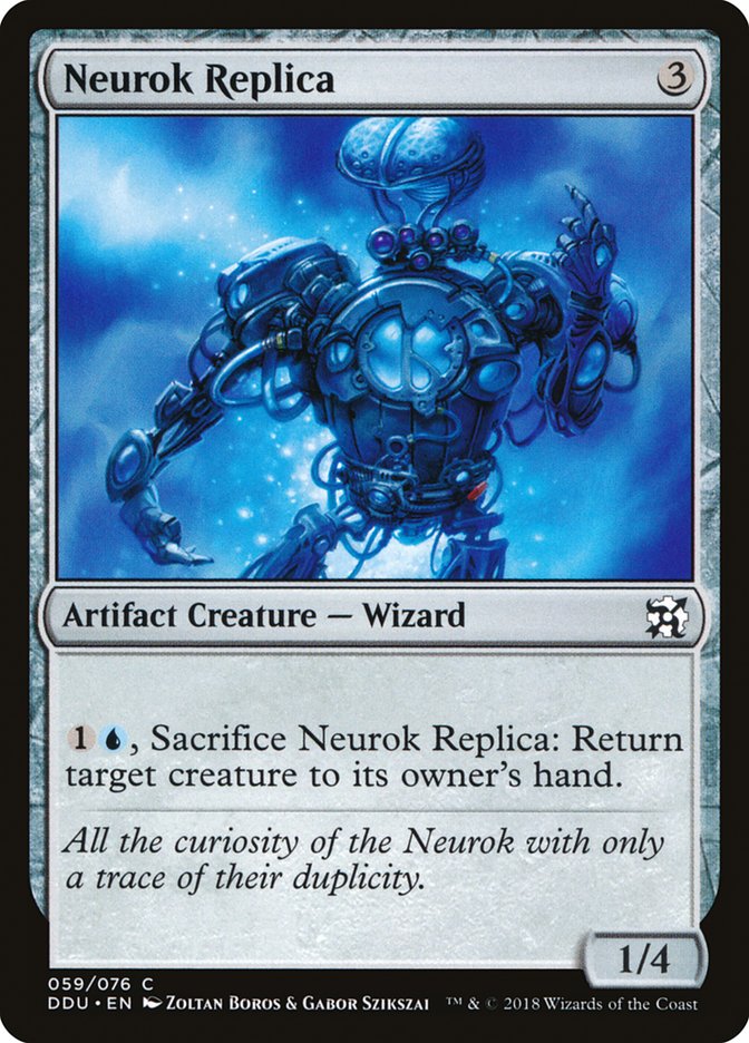 Neurok Replica [Duel Decks: Elves vs. Inventors] - Devastation Store | Devastation Store